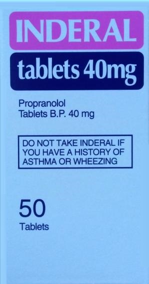 Inderal Tablets 40mg